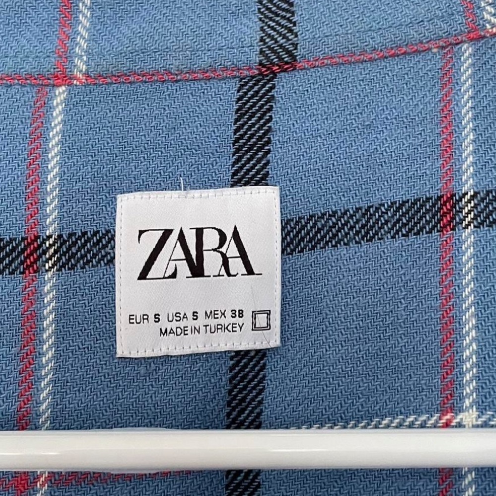 Zara flannel shirt - Picture 3 of 6